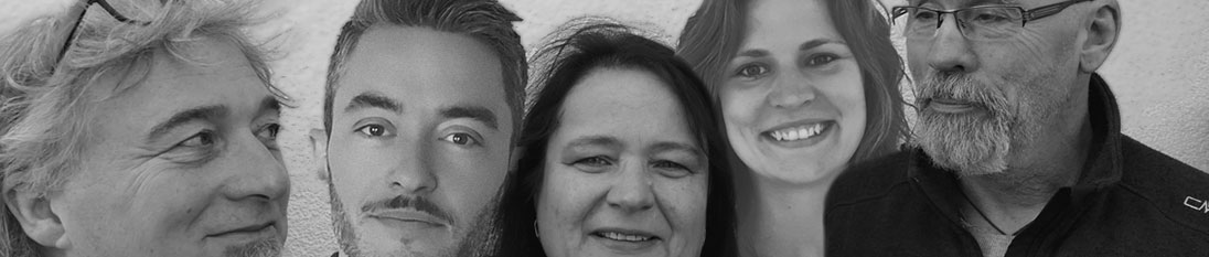 Uwe Barth, Jörg Lachmann, Jutta Scheuermann, Svenja Müller, Toni Muhr